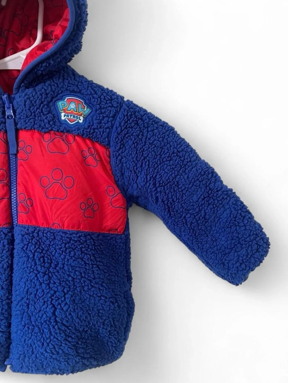 Toddler Boy 2T Paw Patrol Quilted Puffer Winter Jacket Toddler Coat Hood Zip Up